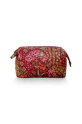 Kosmetiktasche (mittelgroß) – Cooper Querida Velvet - Pip Studio (rot)