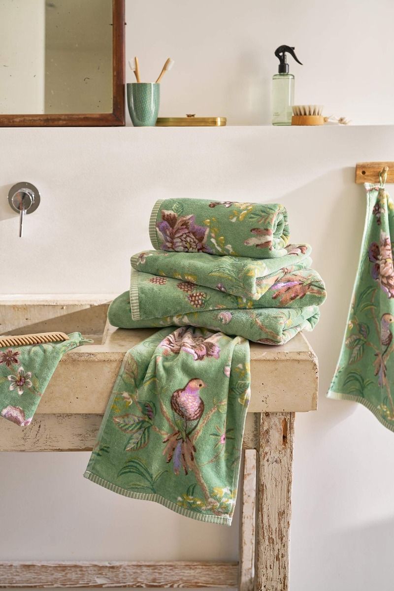 Grünes Handtuch „Secret Garden“ – Pip Studio