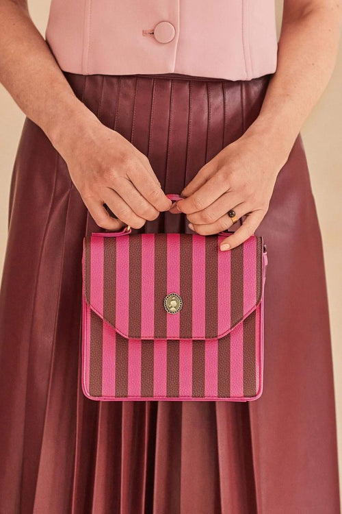 Umhängetasche – Frances Stripe – Pip Studio (rosa)