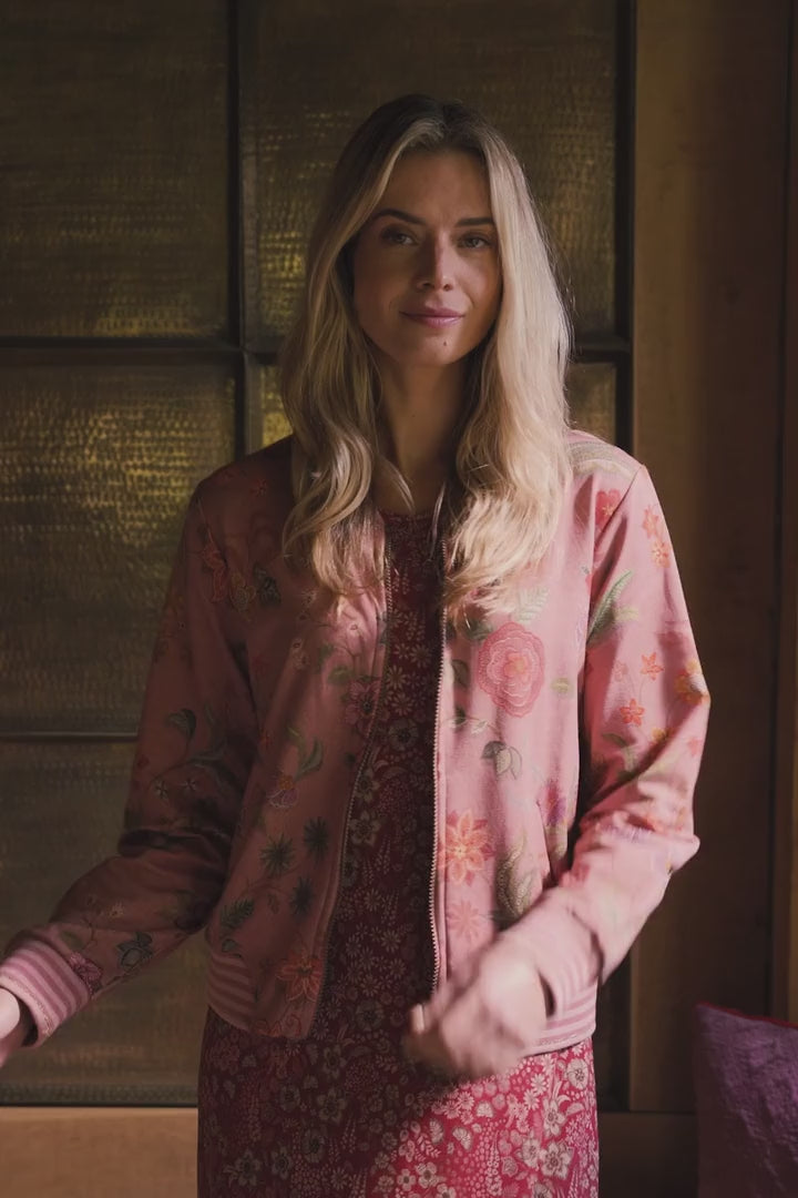 Noční košile Danai – Daisy Dreams Red - Pip Studio