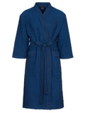 Saunové kimono z bavlny – Rento Kenno (modré)