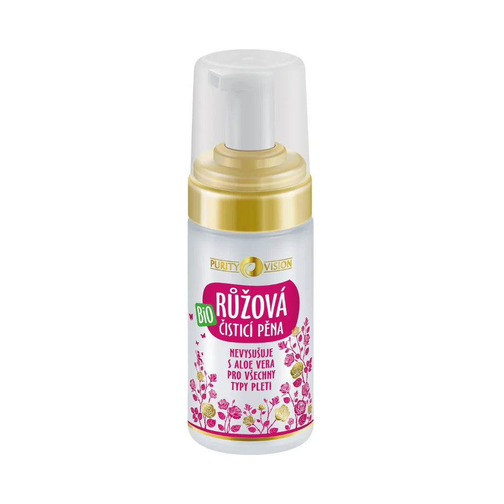 Bio-Reinigungsschaum in Rosa