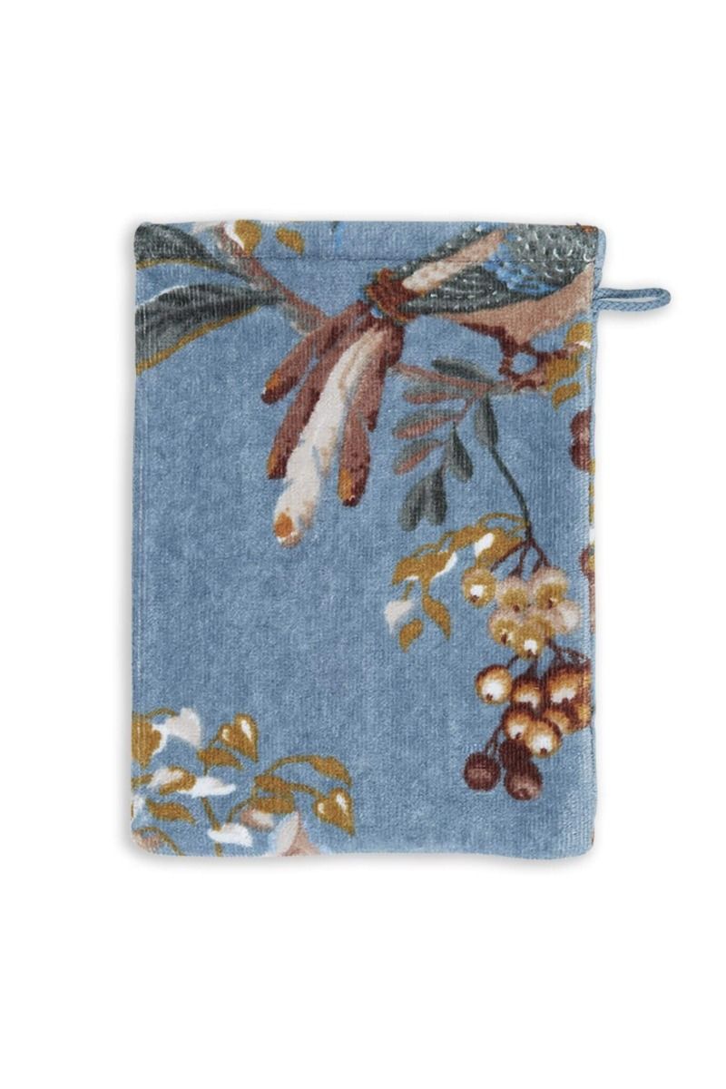 Mycí žínka Secret Garden modrá – Pip Studio