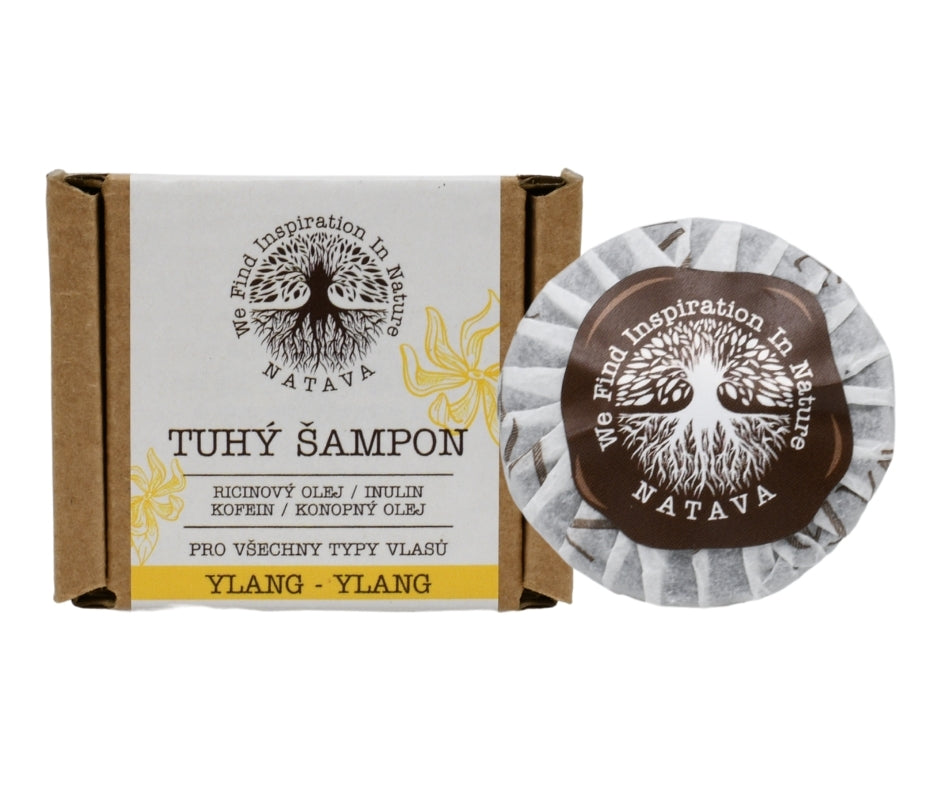 Festes Shampoo Ylang-Ylang – Reisepackung
