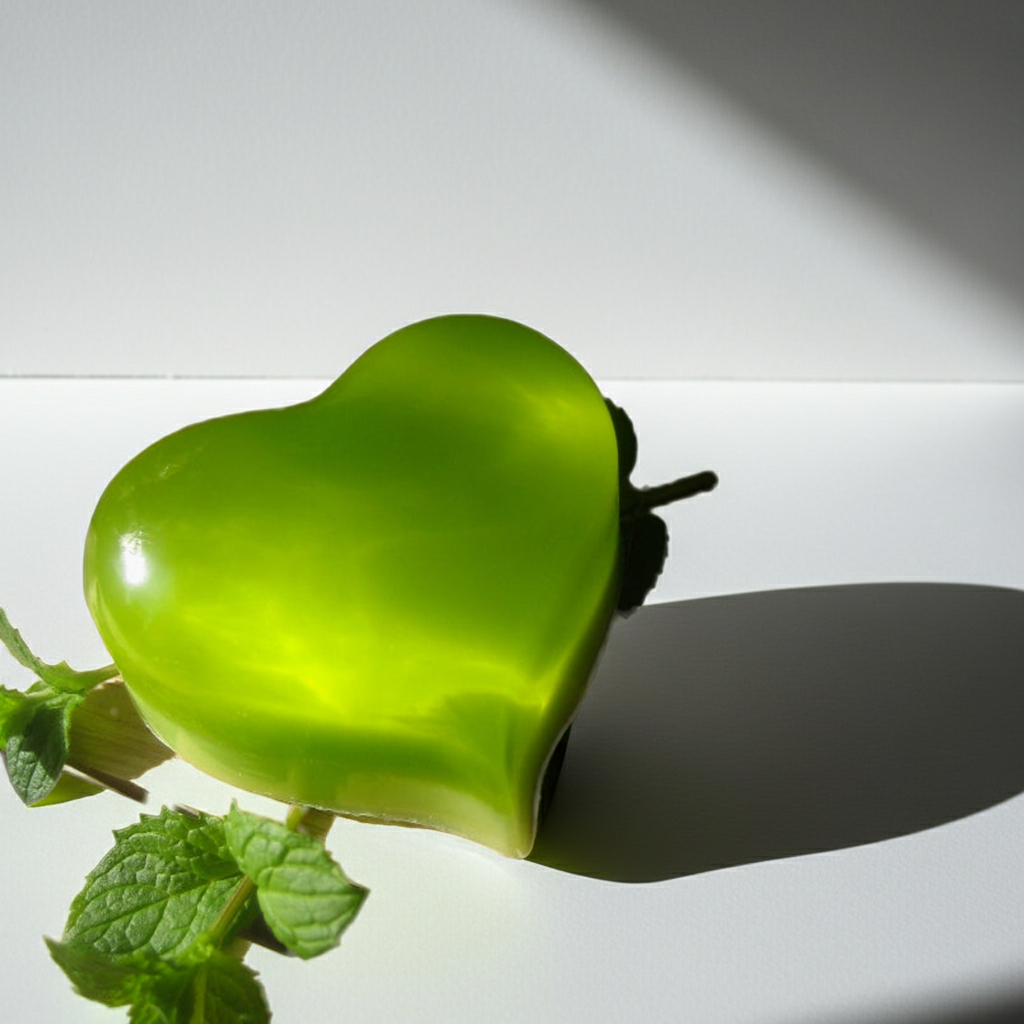 Plump Heart – Ziegenmilchseife (MINZE & LIMETTE)