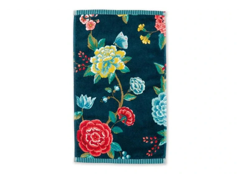 Kleines Handtuch Guten Abend dunkelblau – Pip Studio 