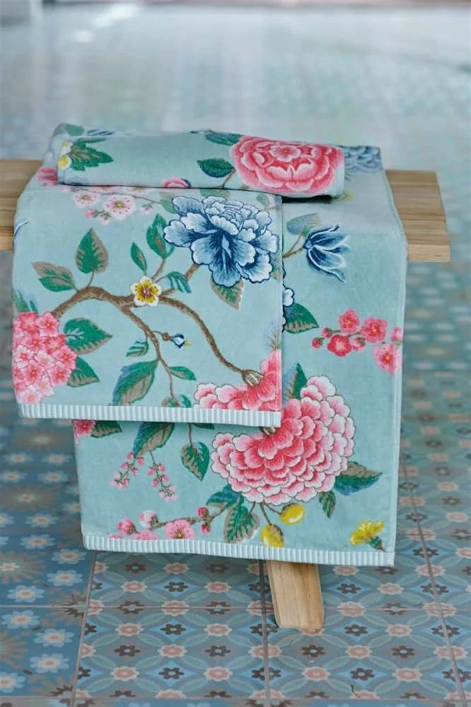 Kleines Gute-Abend-Handtuch blau – Pip Studio 