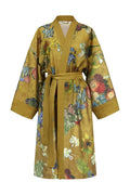 Van Gogh saténové kimono Partout des Fleurs Gold