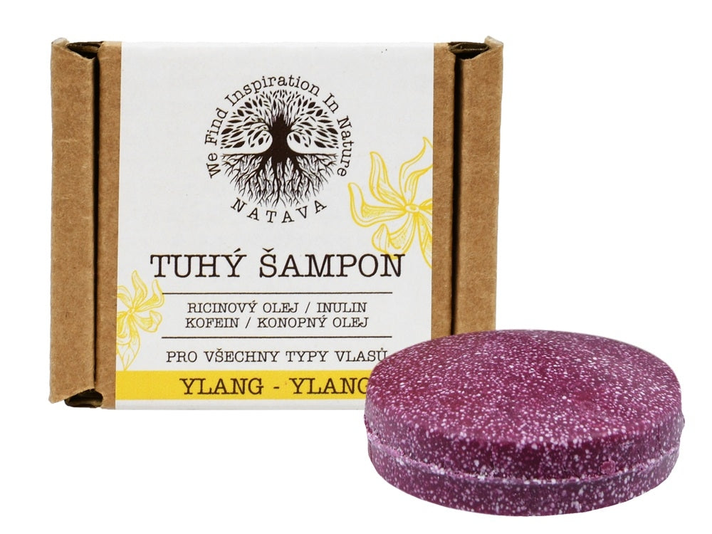 Festes Shampoo Ylang-Ylang – Reisepackung